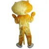 Yellow Cat Mascot Costume Simulation Cartoon Character Outfits Suit Vuxna storlek Outfit unisex födelsedag jul karneval fancy klänning