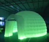 جملة 5MD خيمة igloo Dome قابلة للنفخ مع منفاخ الهواء (أبيض ، بابان) هيكل ورشة عمل لحضور حفل زفاف الكونغرس