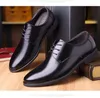 Scarpe eleganti da uomo in pelle PU Suola in gomma di grandi dimensioni per ufficio affari appartamenti moda matrimonio lusso primavera autunno