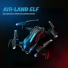 Land och Air Amfibious Drone, Flying Toy Car with Camera Support WiFi FPV, lämplig för jul/Thanksgiving/Halloween Toy -gåvor