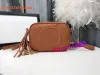 Clássico Luxurys Designer Sacos Top Quality Carteira Bolsa Marmont Mulheres Bolsas Crossbody Soho Bag Disco Ombro Bolsa Fringed Messeng PWN