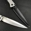 4170BK Складной нож AUTO BM Fact 3,95/S90V, черный DLC, лезвие с наконечником копья, алюминиевые ручки со вставками из углеродного волокна, спорт на открытом воздухе, кемпинг, выживание, спасение, EDC