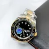 Męskie automatyczne zegarki mechaniczne ceramiki 41 mm Pełne stali nierdzewne Swimowe zegarek Sapphire Luminous Watch Business Casual Montre de Luxe Towary