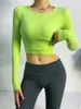 Women's T Shirts 2024 Green See Through Sexy Women Shirt O Neck Long Sleeve Autumn Winter Mesh Casual Y2K Tops Fashion Streetwear Tees