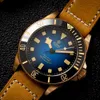 Andere horloges NIEUW Ipose IXDAO Vintage Titanium Legering Heren Automatisch Mechanisch Saffier Duiken Waterdicht 200Mr Glow BGW-9 voor mij