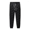 Männer Hosen 2024 Winter Outdoor Männer Warme Gepolsterte Verdicken Wasserdichte Thermohose Winddicht Männliche Brache Jogger Hose