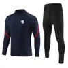 Adelaide United FC Men Casual Sportsła Dzieci Outdoor Fashion Sport Suit Half Zipper Długie rękaw