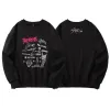 KPOP Stray Kids Rock Star Album Sudadera con capucha de gran tamaño para mujer y hombre, sudadera de manga larga con cuello redondo, chándal informal, ropa de K-POP