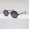 Óculos de sol estilo japonês de alta qualidade acetato polígono para homens mulheres artesanais óculos de sol quadros designer condução óculos de viagem