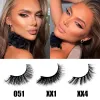 Nuovo commercio all'ingrosso 3d Cat Eye Lashes Ciglia morbide naturali Occhio alato Ciglia allungate Ciglia finte Estensione ciglia 7 paia un set