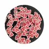 Şişeler Sevgililer Günü Lovley Benim Olun Kırmızı Kalp Kaçış Dilimleri Polimer Caly Sprinkles Scrapbooking Telefon Kılıfı Dekorasyon DIY
