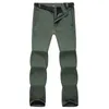 Herrenhose Fleece Outdoor Weich Winddicht Atmungsaktiv Herbst Und Winter Mit Wanderschaumhaus