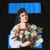 24SS Men T-sens Mens Designer T Shirt Street Wear Artistic Graffiti Mentshirt Gym Koszulka Marka Bluza Modna Sprawą rozmiar XS-XL 09 stycznia