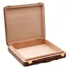 Portable Humidor 10 Wooden Tray Slot Humidor Platter Gift Box with Buckle Cigar Travel Cigar Case/ Box Smoking Accessories