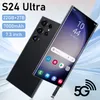 Telefone celular transfronteiriço S24 Ultra Caneta embutida 7.3 Tela grande (3 64) Rede 4G Fabricantes de máquinas inteligentes de comércio exterior enviam em B