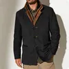 Vintage polaire veste vêtements hommes automne hiver veste mince manteau mâle coupe-vent mode kaki marron veste Streetwear 240124