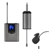 Microfoons UHF draagbare draadloze hoofdtelefoon / lavalier-reversmicrofoon met bodypack-zender en ontvanger 1/4 inch uitgang Live Drop Otdr2
