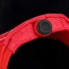 Richardmill Wacthes carica automatica cronografo rattrapante da uomo serie in fibra di carbonio orologio meccanico automatico da uomo RM35-02 Red Devil con scheda di sicurezza Z5M0