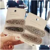 Hårklipp Barrettes Crystal Hair Clips Women Headdress Hårnål Shine Water Drop Diamond BB Clip Pretty Design Side Grips Wholesale DHVVC