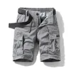 Men's Shorts 2023 New Mens Summer Cotton Army Tactical Cargo Shorts Fashion Khaki Multi-pocket Casual Short Pants Loose Military Shorts Men J240124