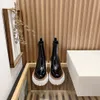 디자이너 Stella McCartney Emilie Boots 내량 저항 플랫폼 Comfort Chelsea Boots 여자 흑인 브랜드 D4DT#