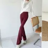 Lu Align Lu Pantaloni svasati per esercizi di yoga Ragazza Levigatura morbida Allenamento Pantaloni per yoga Vita alta Sport Fondo a campana Glutei rovesciati Fitness nudo 89