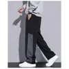 Männer Hosen Herbst Winter KPOP Mode Stil Harajuku Slim Fit Jogginghose Lose Alle Spiel Casual Taschen Gerade Zylinder Sport