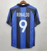 Inters Milans Retro Soccer Jerseys Ronaldo Crespo Adriano 1997 1998 99 00 01 02 03 04 05 08 09 10 Finals Milito Sneijder J.Zanetti Eto'o