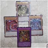 Карточные игры 72 шт. Yu Gi Oh English Wing Dragon Nt Soldier Sky Flash Game Collection Cards Детские подарки Прямая доставка Игрушки Пазлы Dhy4A