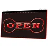 LED Neon Sign LS0175 Öppna över natten 3D Gravering Ljus grossist detaljhandelslampor Belysningsholiday DHPTF