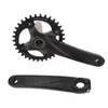 Racing Sets Bike Crank Arm Set Aluminum Alloy One Piece Precise Machined Teeth Lightweight For Mountain Accessories