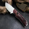 Gros B15017 M15002 Couteau à lame fixe Hidden Canyon Hunter Couteaux courts CPM-S30V Satin Drop Point Blade Outdoor Bushcraft 15017 15002 Knives