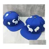 Snapbacks Croix Fleur Designer Casquettes Baseball Hommes Bleu Noir Chrome Femmes Ball Mode Lettre Motif Chapeaux Haute Qualité Ch Cap Coeurs Otrdw