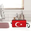 Косметички Турция Turkiye Флаг Макияж Турецкая мужская сумка Стильный чехол-органайзер для путешествий