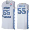 Man Women Kids College Basketball North Carolina Tar Heels Jerseys 5 Armando Bacot 4 RJ Davis 55 Harrison Ingram 3 Cormac Ryan 13 Jalen 2 Elliott Cadeau Jaelyn Withers