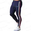 Pantalons pour hommes Pantalons de jogging maigres hommes pantalons de survêtement de course pantalons de survêtement en coton pantalons de sport de Fitness pour hommes bas d'entraînement de musculation T240126