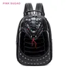 Pinksugao designer rugzak herenrugzakken Middelbare schoolstudent Coole schooltas Amazon 3D Stereo Animal Backpack2526