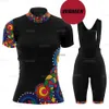 Heren Trainingspakken Zomer Fietskleding voor Vrouw 2023 Nieuwe Roze Korte Seve Breathab Jersey Set Racefiets Sportkleding ClothesH24126