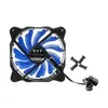 Fans kyldator för fall 120mm LED Red Blue Green CPU Cooling Fan 1 Dropship Drop Delivery Computers Networking Components OTC8D