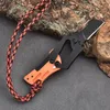 Top Qualität A0124 Mechanische Klappmesser 8Cr13Mov Schwarzoxid Tanto Klinge Kohlefaser/Stahlgriff Outdoor Camping Wandern Angeln EDC Taschenmesser