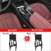 Auto-interieur Sticker Versnellingsbak Beschermfolie Voor BMW 5 Serie G30 2021-2023 Auto Gear Panel Sticker Koolstofvezel zwart