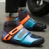 Scarpe da corsa per moto da uomo Stivali da motocross traspiranti Suola antiscivolo Scarpe fuoristradamoto Biker Night Riflettente Durevole Botas