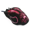 Möss ZK20 Colorf LED Computer Gaming Mouse Professional Tra-exakt för DOTA 2 LOL Gamer Ergonomic 2400 dpi USB Wired Drop Delivery Co otifn