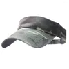 Berretti da baseball Berretto da baseball da esterno mimetico unisex Sole Alpinismo Ciclismo senza cappello scavato