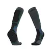 Sports Socks Professional Men Merino Wool Ski Socks Outdoor Sports Thicked Terry Keep Warm Knee High Long Skiing Snowboard Handing Socks YQ240126