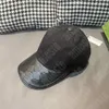 Tasarımcı denim jakard top kapağı için lüks casquette kubbe ayarlanabilir şapkalar mektup kovboy beyzbol kapakları kadın g bere unisex zirve kapağı