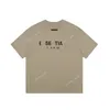 American Tide Marque Lettres Imprimé T-shirt à manches courtes hommes D'été Américain Lâche Col Rond Coton Lourd Décontracté Demi-manches