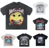 2024 Hellstar T-shirt da uomo T-shirt da uomo di alta qualità Camicie firmate per uomo Abiti estivi Moda Coppie T-shirt in cotone T-shirt casual da donna a maniche corte T-shirt bianca 22