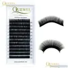 Falska ögonfransar quewel 0,07 mm ögonfransförlängning 12linjer/fack 8-15 Mixed C/CC/D Curl Silk Volym Eye Lashes Makeup Faux Mink Drop Deliv Otg5t