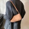 Evening Bags Faux Suede Small Square Shoulder Solid Fashion High Quality Two-Purpose Women's 2024 Bolsos De Mujer Alta Calidad